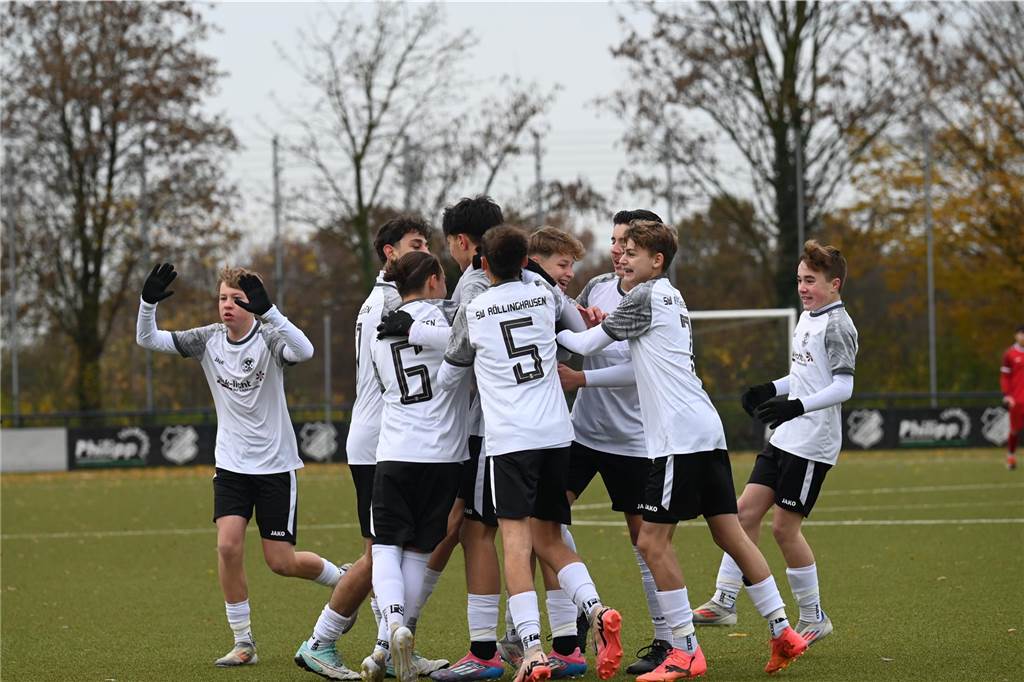 Die C-Jugend von SW Röllinghausen setzte sich im Kreispokal-Endspiel mit 6:0 gegen den TuS Haltern durch.