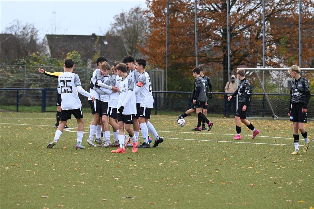 Die C-Jugend von SW Röllinghausen setzte sich im Kreispokal-Endspiel mit 6:0 gegen den TuS Haltern durch.