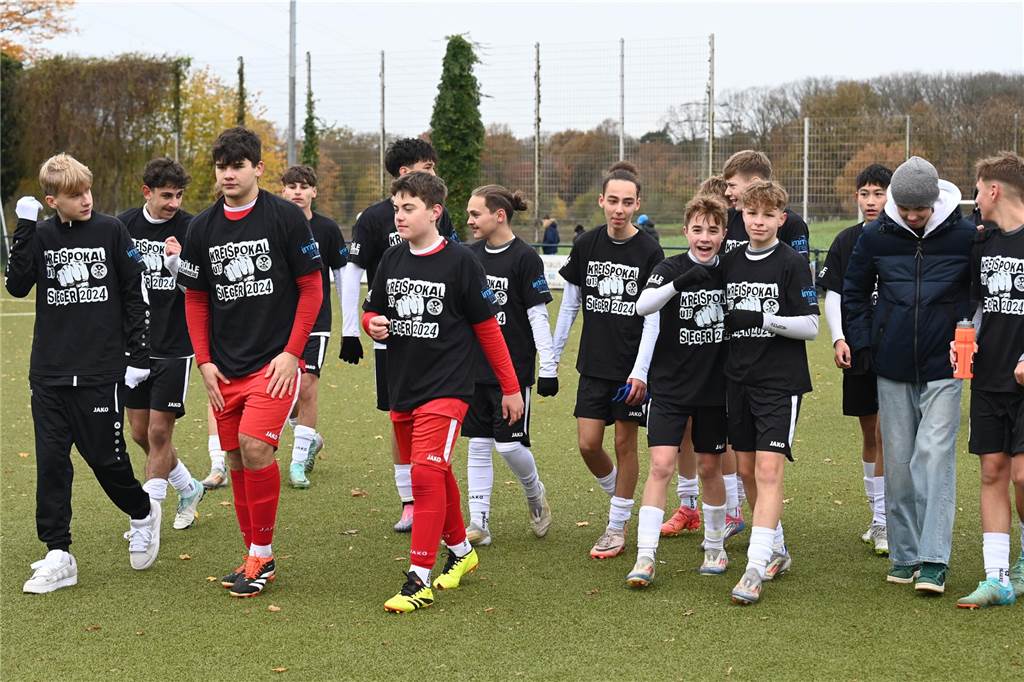 Die C-Jugend von SW Röllinghausen setzte sich im Kreispokal-Endspiel mit 6:0 gegen den TuS Haltern durch.