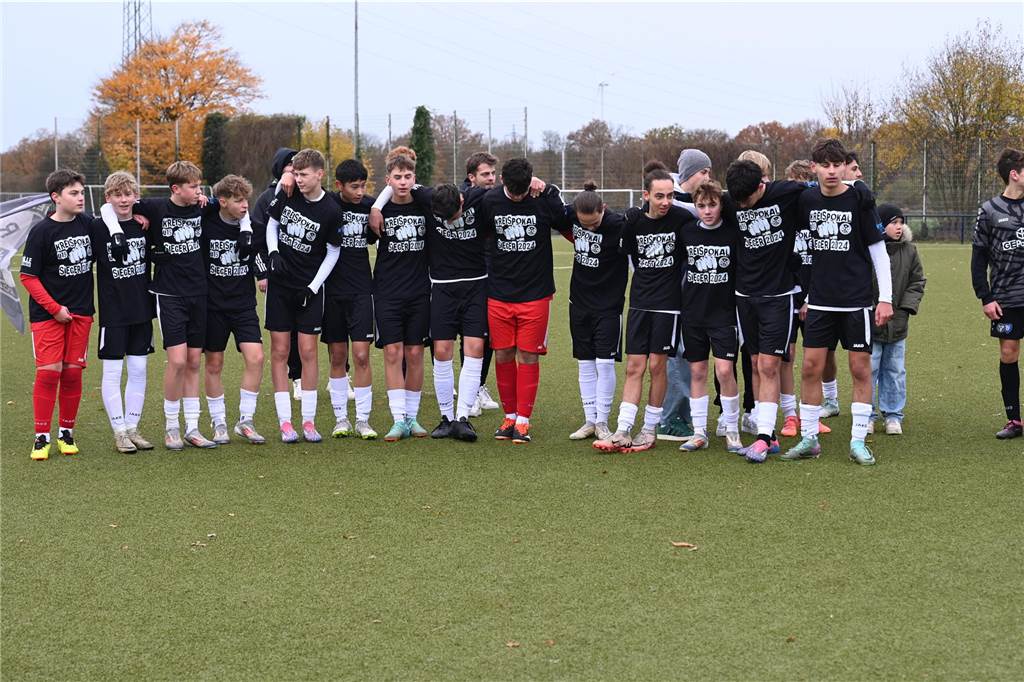 Die C-Jugend von SW Röllinghausen setzte sich im Kreispokal-Endspiel mit 6:0 gegen den TuS Haltern durch.