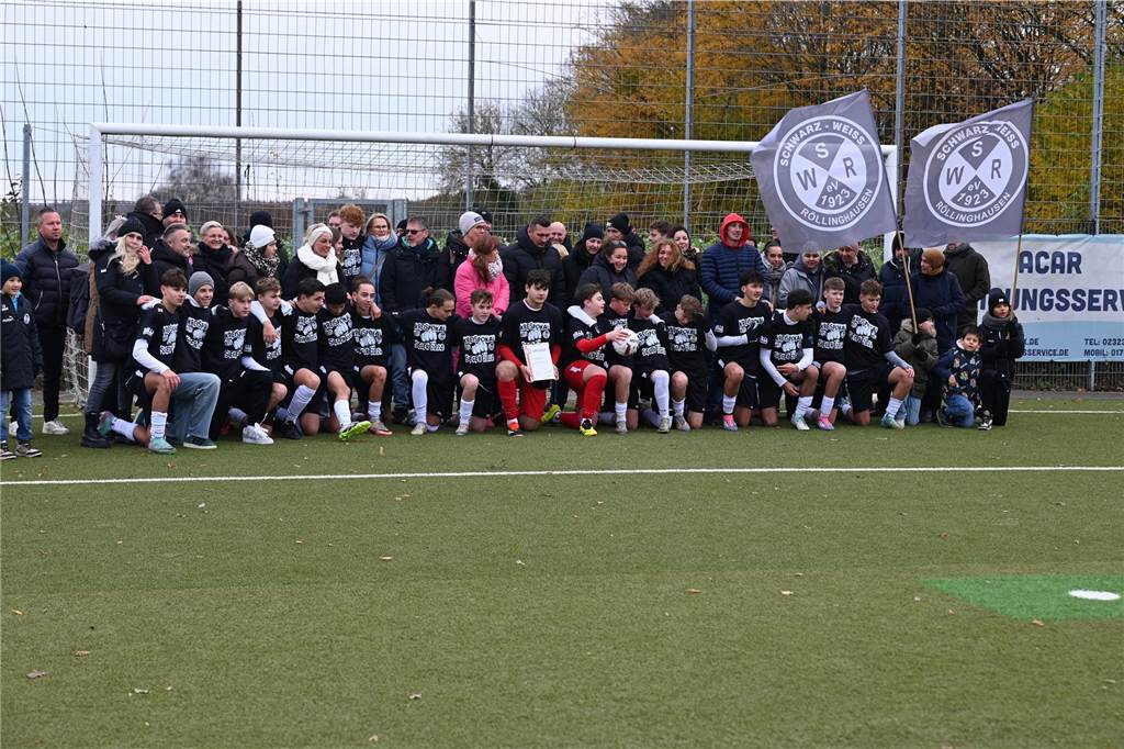 Die C-Jugend von SW Röllinghausen setzte sich im Kreispokal-Endspiel mit 6:0 gegen den TuS Haltern durch.