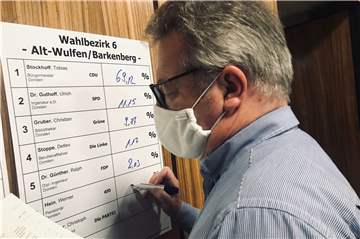 Die CDU gewann am Sonntagabend in Dorsten alle Wahlbezirke. Bürgermeister Tobias Stockhoff siegte auch in seinem Wulfener Stimmbezirk deutlich.