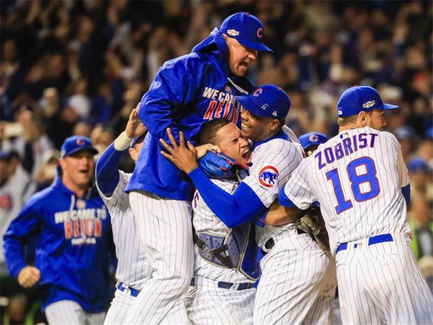 Historische Baseball-Finalserie in den USA Die Chicago Cubs warten seit über 100 Jahren auf den erneuten Titelgewinn. Foto: Tannen Maury