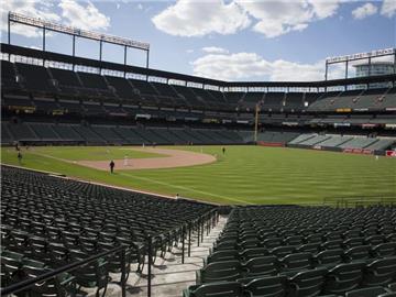 Die Chicago White Sox und die Baltimore Orioles spielen ohne Publikum. Foto: John Taggart