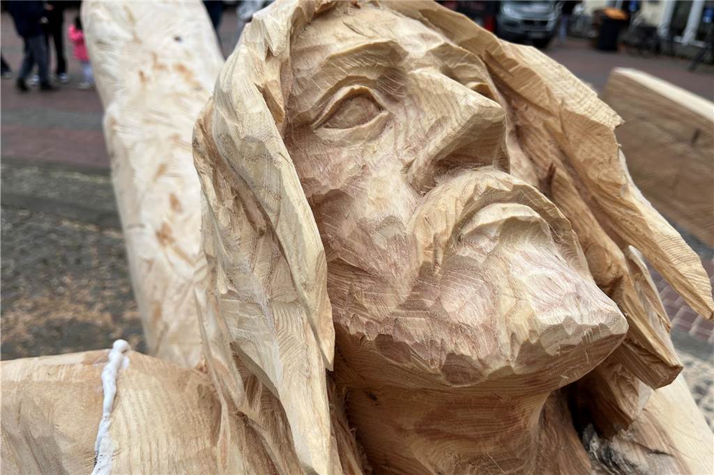 Das Gesicht der Christus-Figur