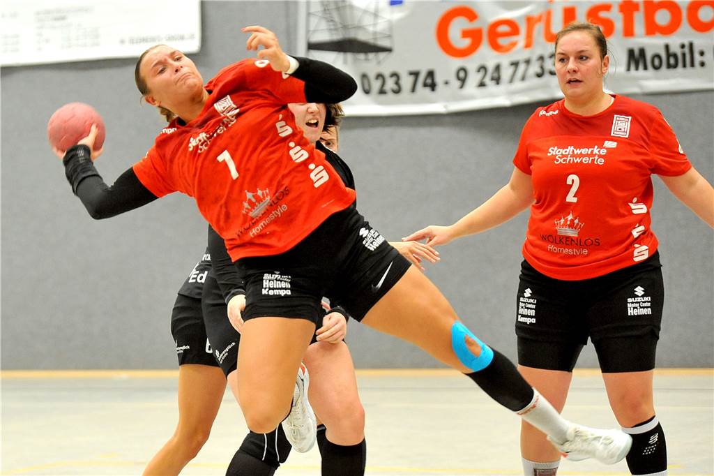 Die Damen der HSG Schwerte/Westhofen gewannen gegen HC Bergkamen mit 25:24.