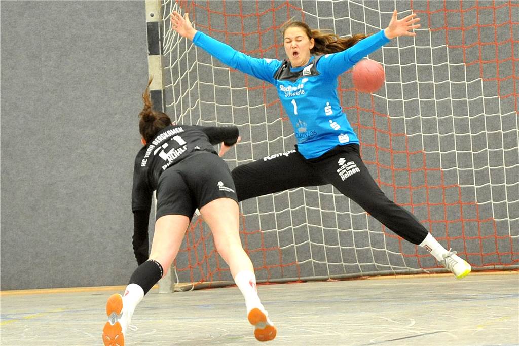 Die Damen der HSG Schwerte/Westhofen gewannen gegen HC Bergkamen mit 25:24.