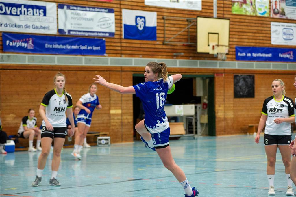 Die Damen des HSC Haltern-Sythen machten es gegen TuSE Oberlübbe deutlich: Mit einem 26:13 beendeten sie ihre Serie von fünf Niederlagen in Folge.
