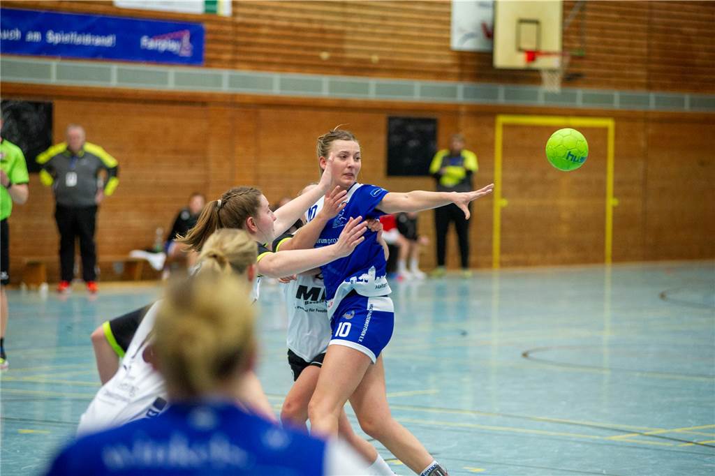 Die Damen des HSC Haltern-Sythen machten es gegen TuSE Oberlübbe deutlich: Mit einem 26:13 beendeten sie ihre Serie von fünf Niederlagen in Folge.