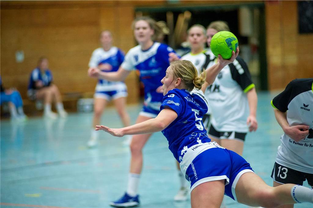 Die Damen des HSC Haltern-Sythen machten es gegen TuSE Oberlübbe deutlich: Mit einem 26:13 beendeten sie ihre Serie von fünf Niederlagen in Folge.