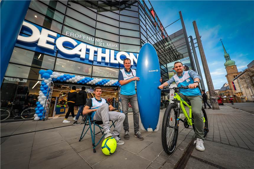 Decathlon macht Dortmund zu einem seiner zentralen Deutschland-Standorte Die Decathlon-Filiale in der Dortmunder City, hier bei ihrer Eröffnung 2019.