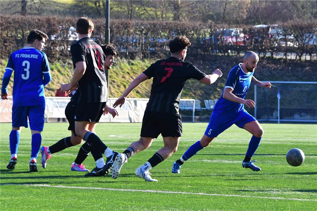 Die defensive Ausrichtung des SuS Merklinde reichte nicht für Punkte an der Brandheide: Der FC Frohlinde gewann das Derby in der Kreisliga A.