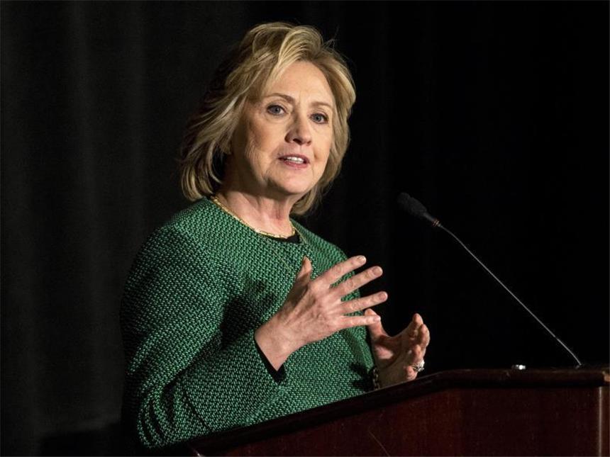 Hillary Clinton will Präsidentin werden Die Demokratin Hillary Clinton steigt in den Präsidentschaftswahlkampf ein. Foto: Andrew Gombert