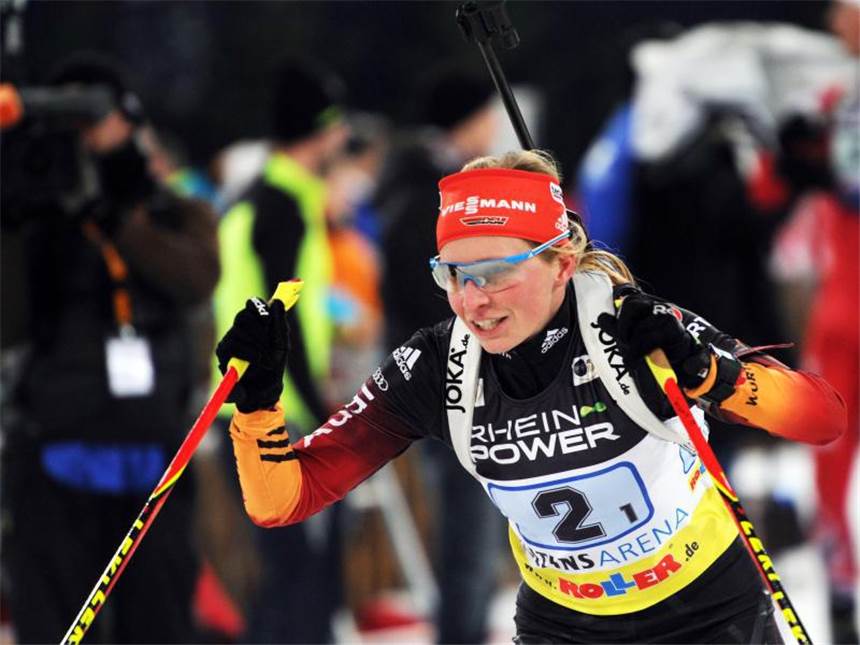 Biathlon-Staffel ohne Hildebrand in Oberhof Die deutsche Damen-Staffel muss ohne Franziska Hildebrand auskommen. Foto: Caroline Seidel