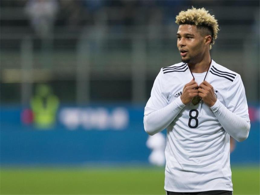 Titel-Anspruch und Talentschmiede: Schwierige U21-Mission Die deutsche U21-Auswahl wird unter anderem vom Bremer Serge Gnabry angeführt. Foto: Guido Kirchner