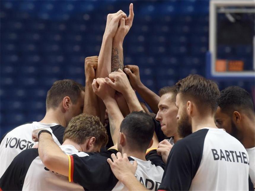 Basketballer wollen Höhenflug bei EM fortsetzen Die deutschen Basketballer wollen sich auch von Israel nicht vom Kurs abbringen lassen. Foto: Berney Ardov
