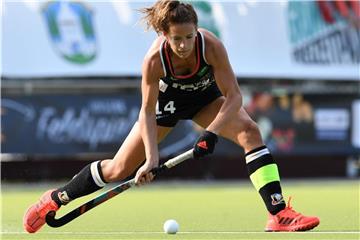 Die deutschen Hockey-Damen um Janne Müller-Wieland verloren auch ihr zweites Spiel im Vier-Nationen-Turnier. Foto: T. Hase
