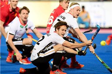 Die deutschen Hockey-Herren erkämpften sich ein 2:2 gegen Weltmeister Australien. Foto: Frank Uijlenbroek