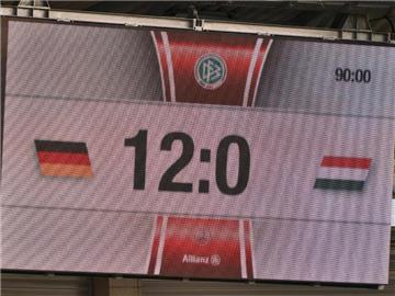 Die DFB-Frauen besiegten Ungarn mit 12:0. Foto: Hendrik Schmidt