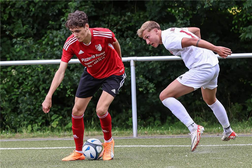 Drei Teams ohne Punktverlust in Kreisliga A1 Die DJK TuS Körne steht noch ohne Punktverlust da.
