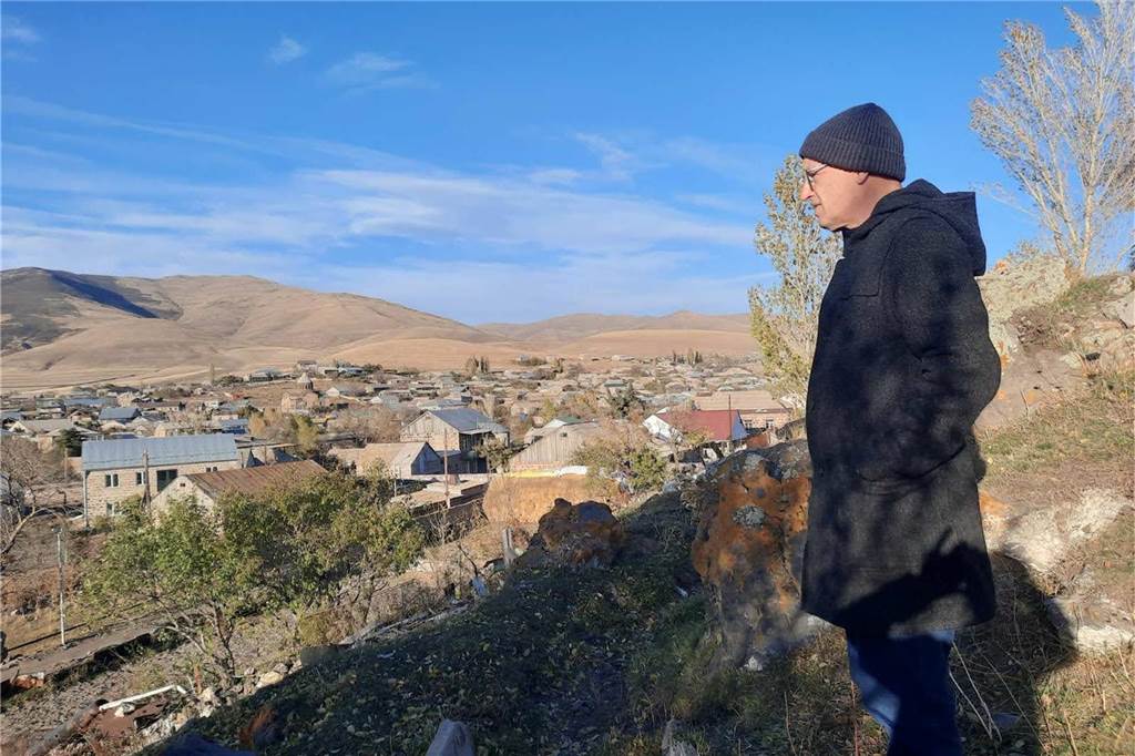 Pensionierter Lehrer unterwegs im Krisengebiet: Unterricht für Armenien Die Dörfer in der Gagarin-Region sind sehr klein und haben oft nur wenige hundert Einwohner.
