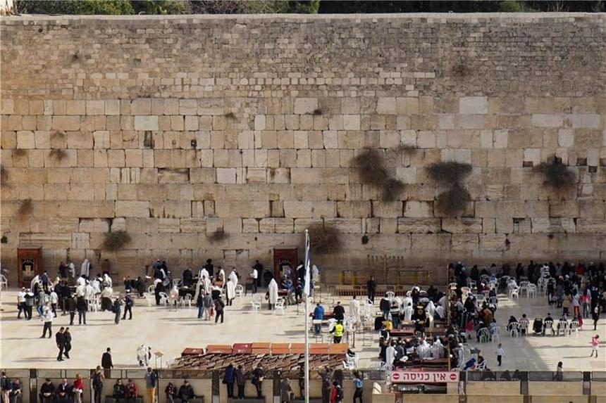 Israel will Bahnhof in Jerusalem nach Trump benennen Die „Donald John Trump Station“ soll in der Nähe der Klagemauer gebaut werden. Foto: Stefanie Järkel