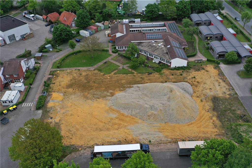 Drei Jahre nach Brand: Bau der neuen Dorstener Werkstatt beginnt Die Dorstener Werkstatt für Menschen mit Behinderungen musste nach dem verheerenden Brand im Jahr 2018 abgerissen werden.