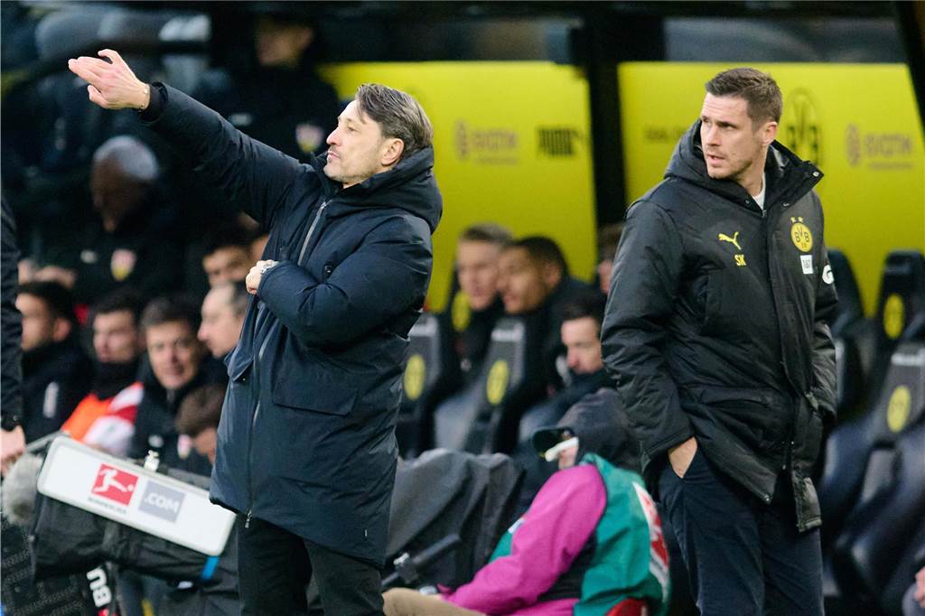 Die Bundesliga-Kolumne nach dem 21. Spieltag: Und täglich grüßt das Murmeltier Die Dortmunder Verantwortlichen, allen voran Trainer Nico Kovac (l.) und Sportdirektor Sebastian Kehl, hatten teils eine sehr eigene Sicht auf die 1:2-Heimpleite.