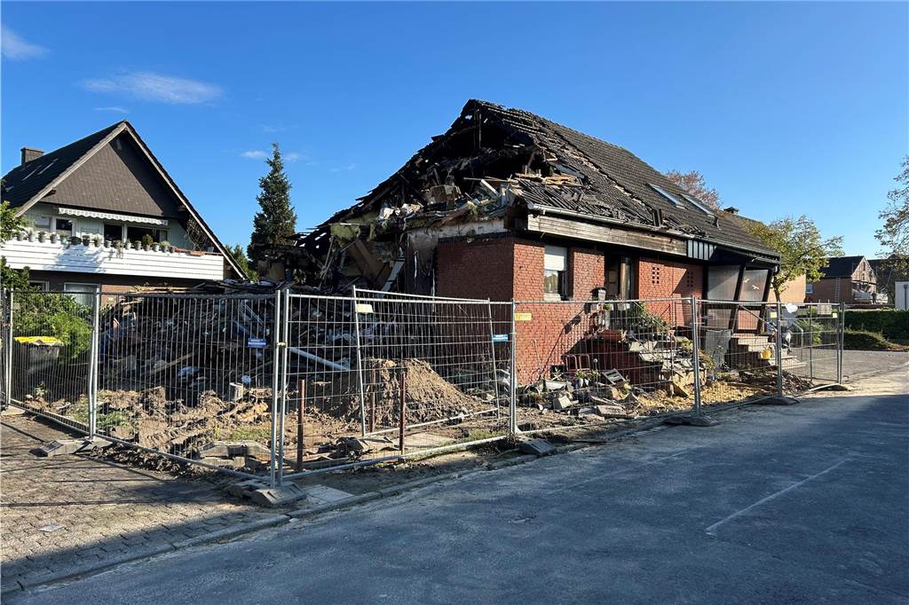Brand und Großeinsatz an Körnerstraße: „Es war erschreckend“ Haus nach Brand in Werne