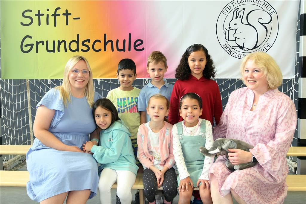 Die Eingangsklasse E1 der Stift-Grundschule