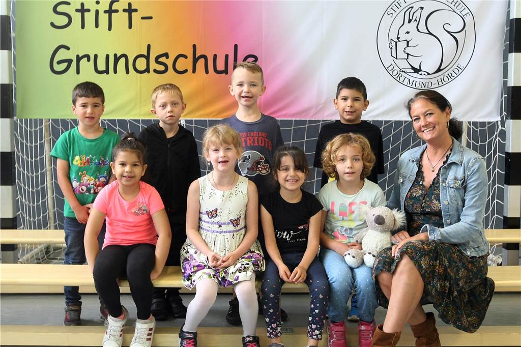 Die Eingangsklasse E3 der Stift-Grundschule