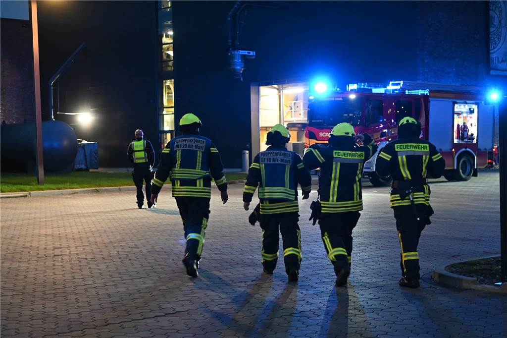 Die Einsatzkräfte der Feuerwehr hatten den Brand schnell unter Kontrolle.