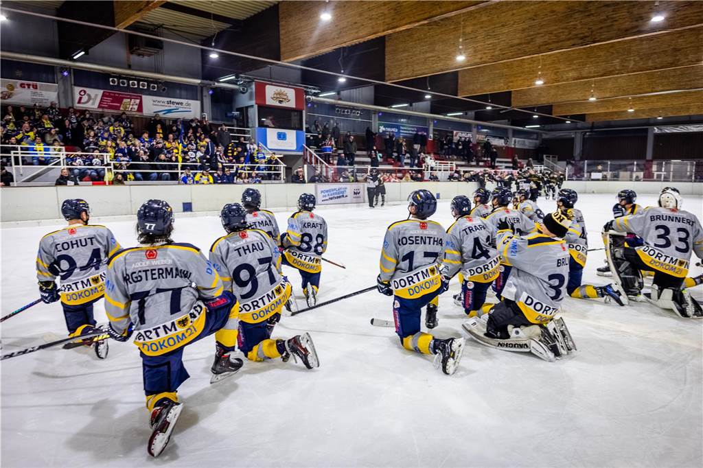 Die Eisadler Dortmund feierten den nächsten Sieg - auswärts in Bergisch Gladbach gelang ein 6:3-Erfolg.