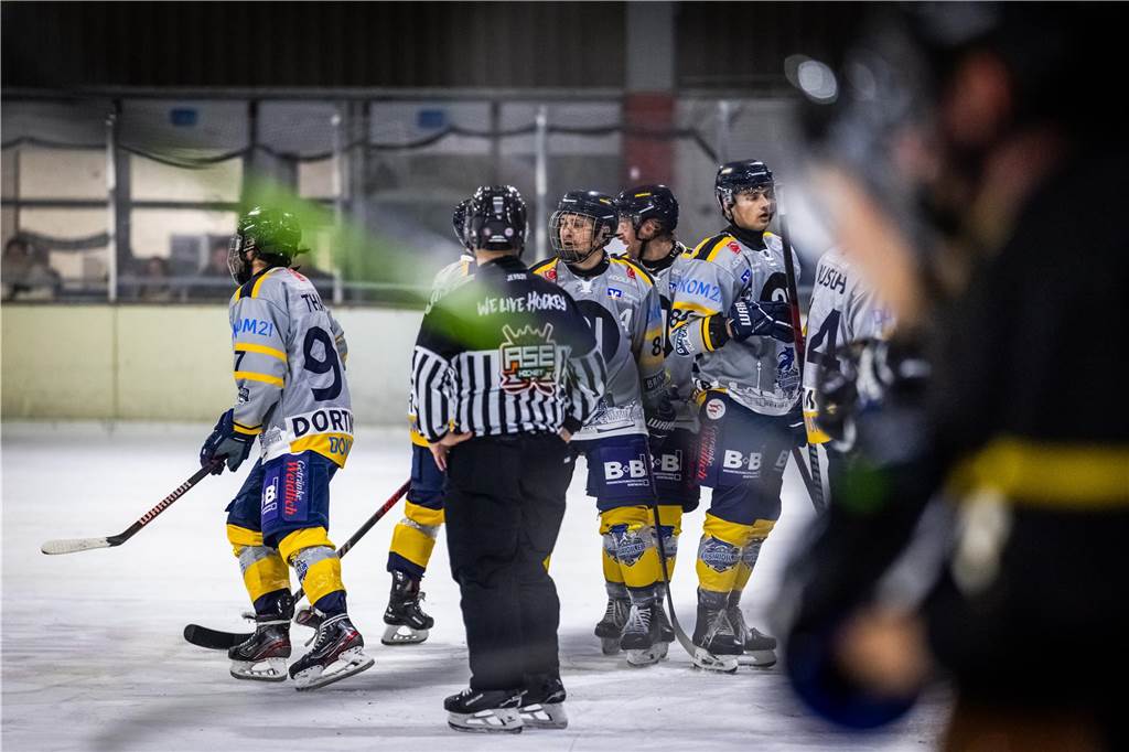 Die Eisadler Dortmund feierten den nächsten Sieg - auswärts in Bergisch Gladbach gelang ein 6:3-Erfolg.