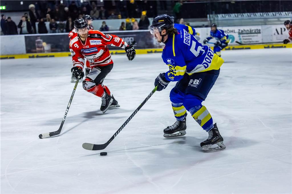 Die Eisadler Dortmund haben am Samstagabend mit 0:3 gegen die Ratinger Ice Aliens verloren.