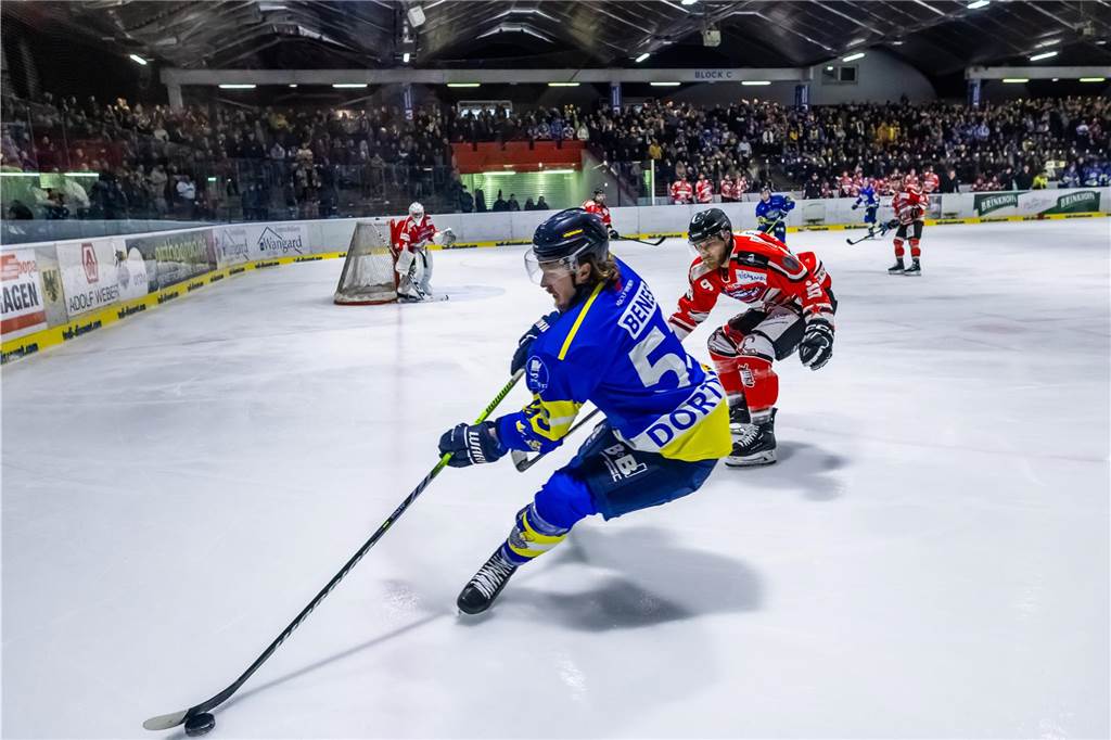 Die Eisadler Dortmund haben am Samstagabend mit 0:3 gegen die Ratinger Ice Aliens verloren.