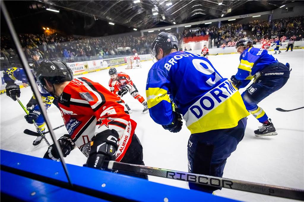 Die Eisadler Dortmund haben am Samstagabend mit 0:3 gegen die Ratinger Ice Aliens verloren.