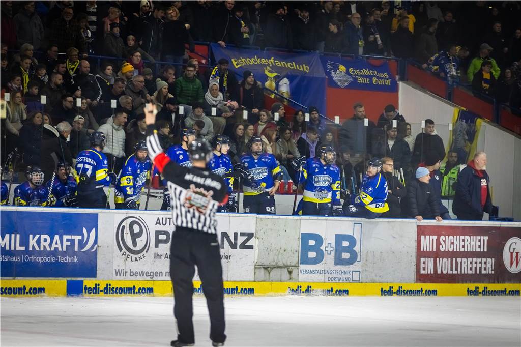 Die Eisadler Dortmund haben am Samstagabend mit 0:3 gegen die Ratinger Ice Aliens verloren.