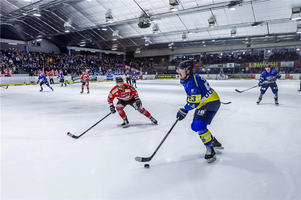 Die Eisadler Dortmund haben am Samstagabend mit 0:3 gegen die Ratinger Ice Aliens verloren.