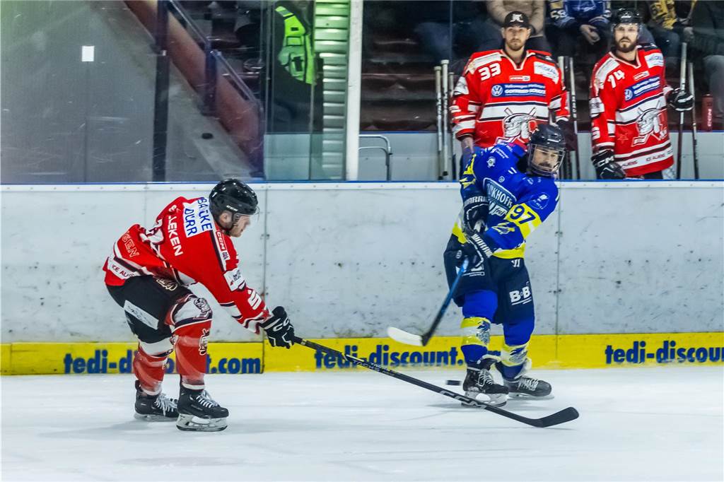 Die Eisadler Dortmund haben am Samstagabend mit 0:3 gegen die Ratinger Ice Aliens verloren.