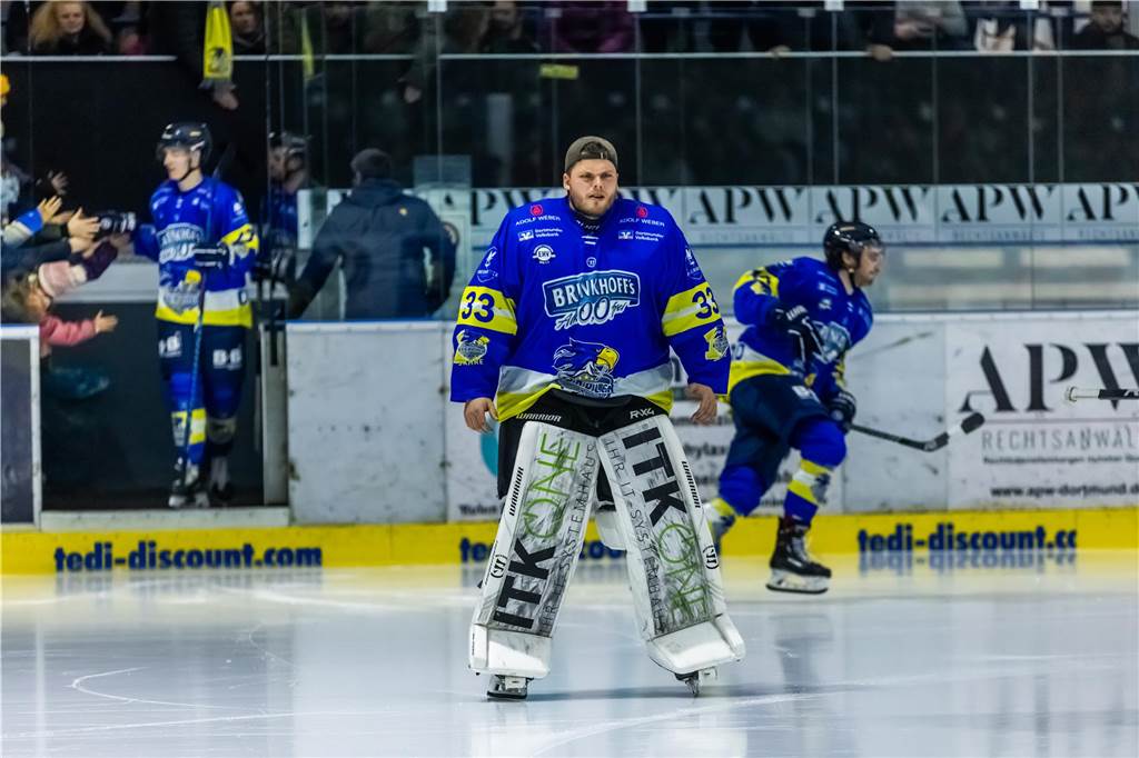Die Eisadler Dortmund haben am Samstagabend mit 0:3 gegen die Ratinger Ice Aliens verloren.