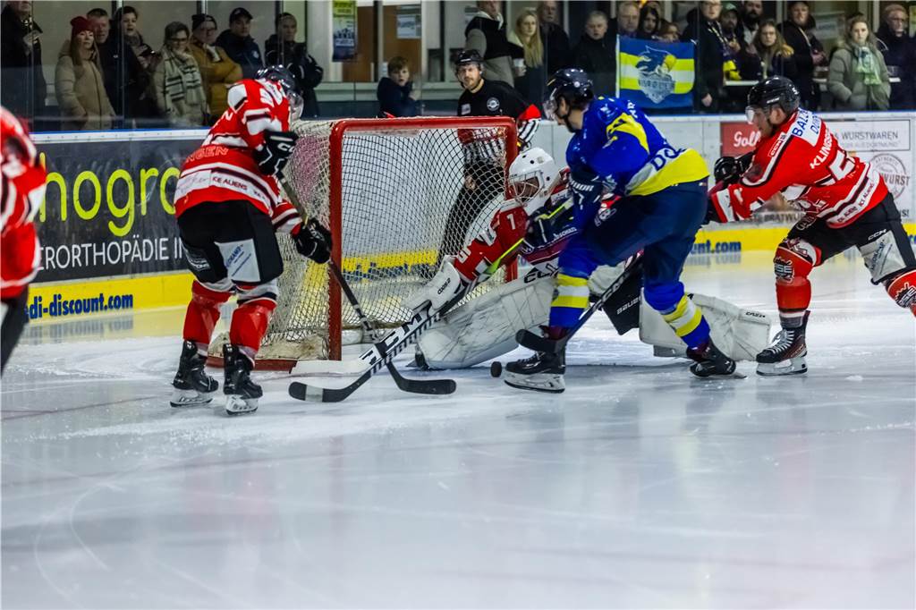 Die Eisadler Dortmund haben am Samstagabend mit 0:3 gegen die Ratinger Ice Aliens verloren.