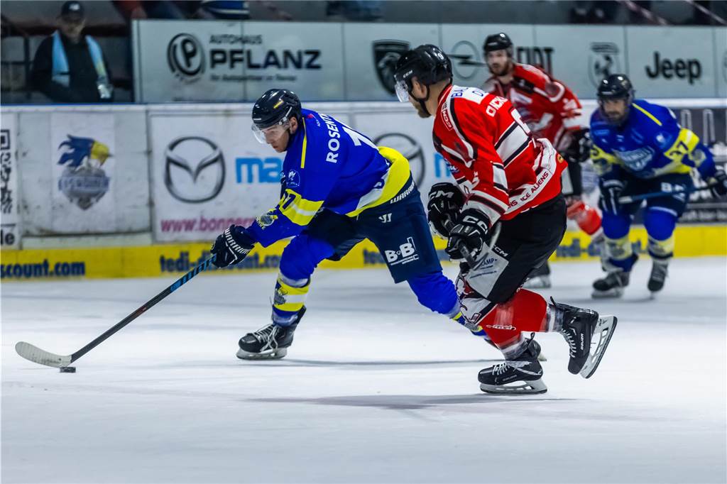 Die Eisadler Dortmund haben am Samstagabend mit 0:3 gegen die Ratinger Ice Aliens verloren.