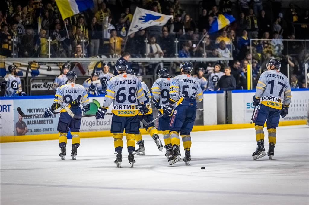 Die Eisadler Dortmund haben am Sonntag überraschend deutlich mit 1:5 bei den Ratinger Ice Aliens verloren.