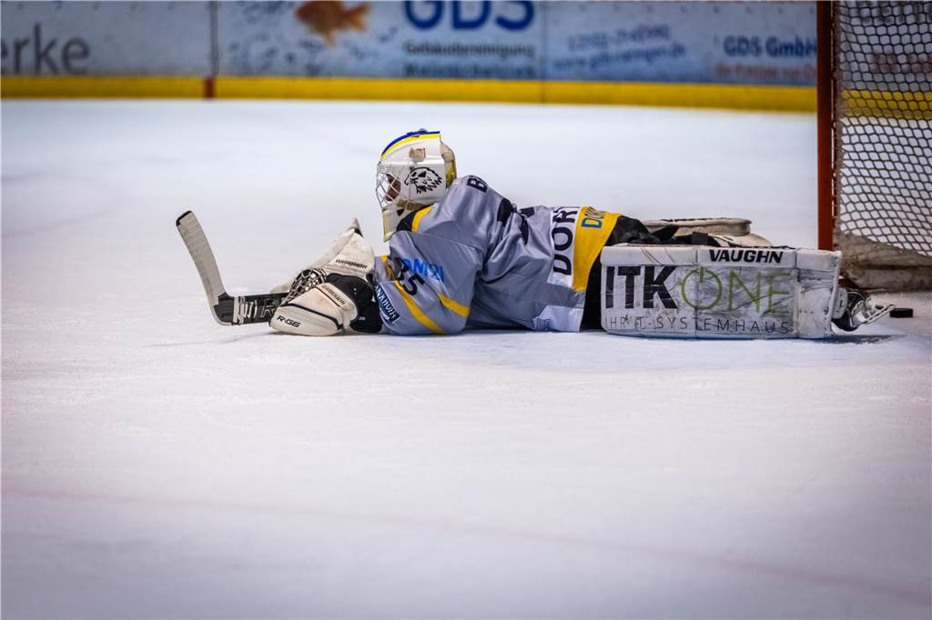 Die Eisadler Dortmund haben am Sonntag überraschend deutlich mit 1:5 bei den Ratinger Ice Aliens verloren.
