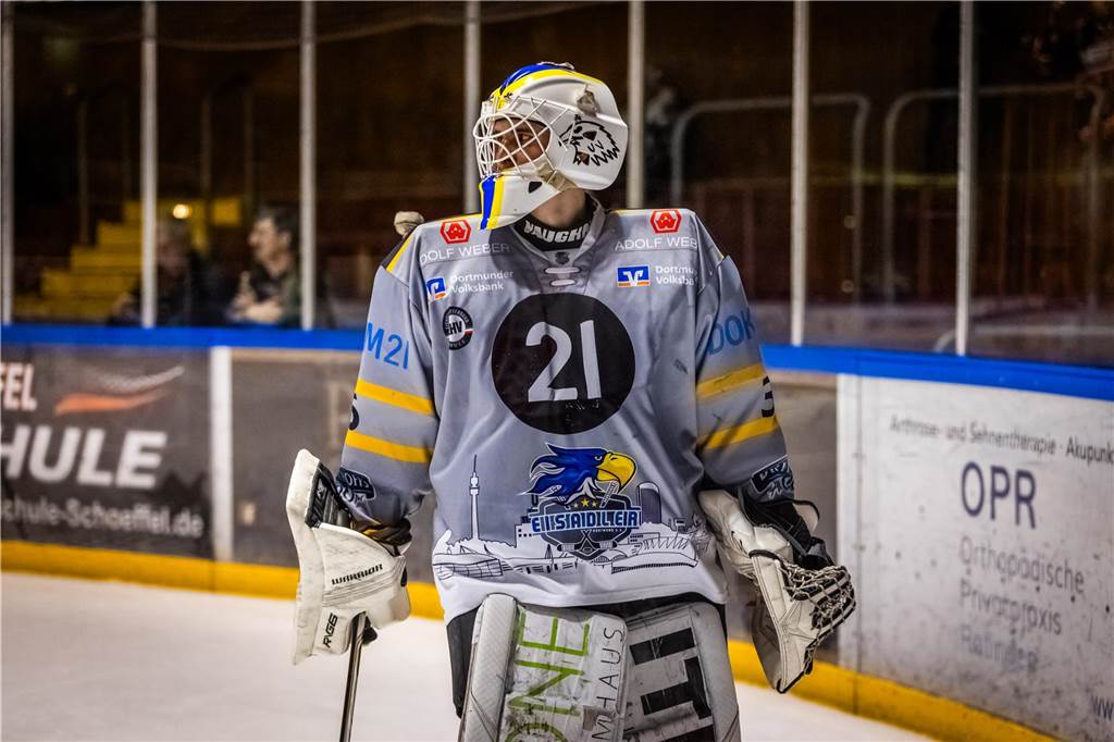Die Eisadler Dortmund haben am Sonntag überraschend deutlich mit 1:5 bei den Ratinger Ice Aliens verloren.