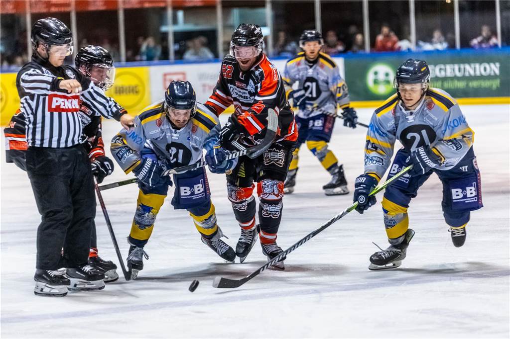 Die Eisadler Dortmund haben am Sonntag überraschend deutlich mit 1:5 bei den Ratinger Ice Aliens verloren.