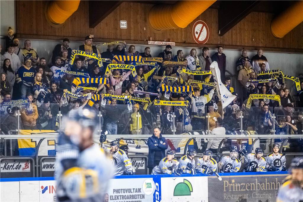 Die Eisadler Dortmund haben am Sonntag überraschend deutlich mit 1:5 bei den Ratinger Ice Aliens verloren.