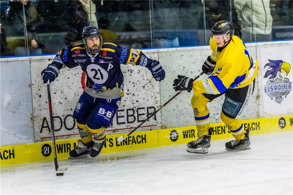 Die Eisadler Dortmund haben vor über 2000 Zuschauern am Freitagabend die Grefrather EG besiegt und starten mit Rückenwind aus 14 Siegen in Serie in die Playoffs.