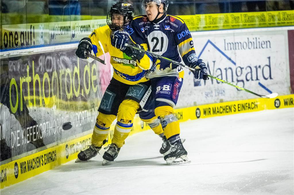 Die Eisadler Dortmund haben vor über 2000 Zuschauern am Freitagabend die Grefrather EG besiegt und starten mit Rückenwind aus 14 Siegen in Serie in die Playoffs.